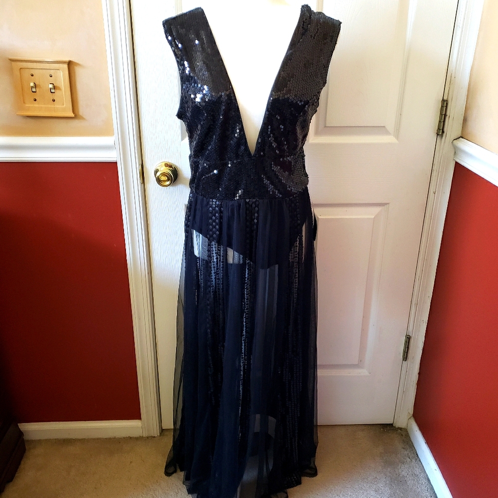 Bodysuit long dress